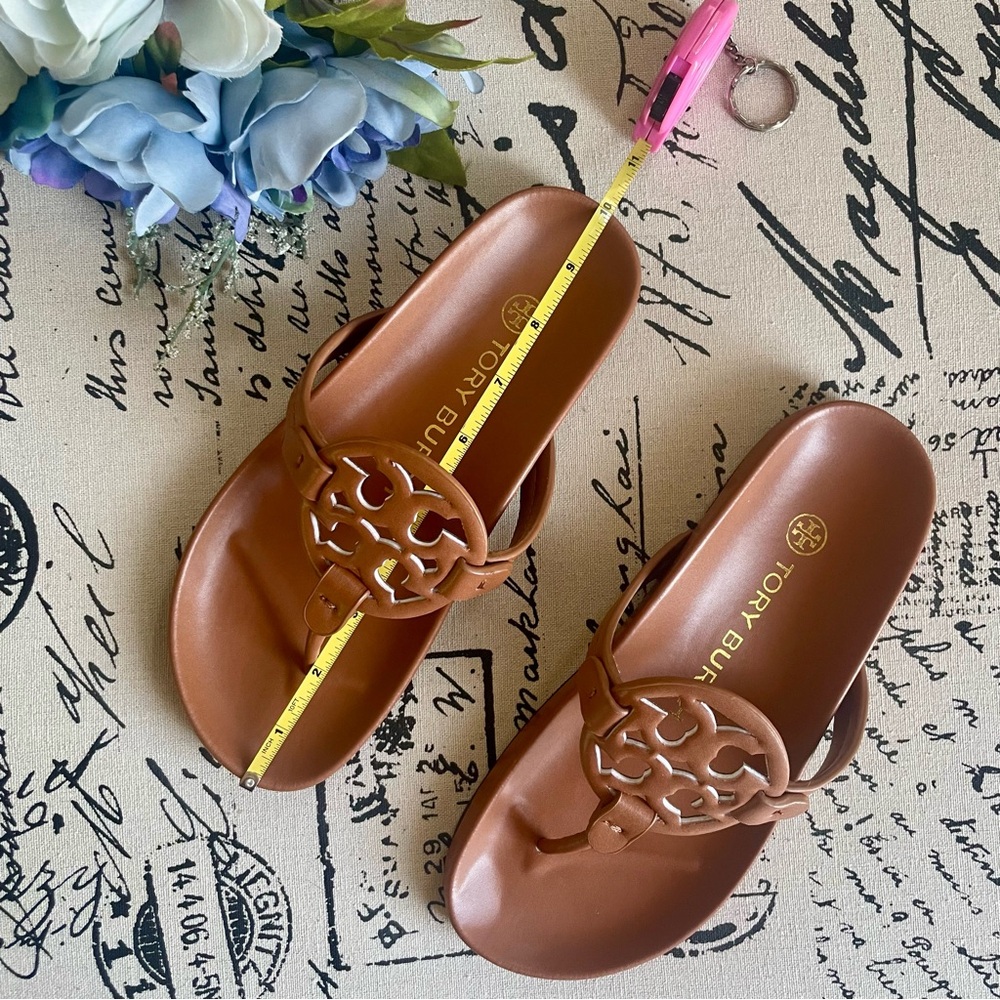 Tory Burch Miller Cloud Leather Thong Sandals Size EU 40 - Picture 8 of 12